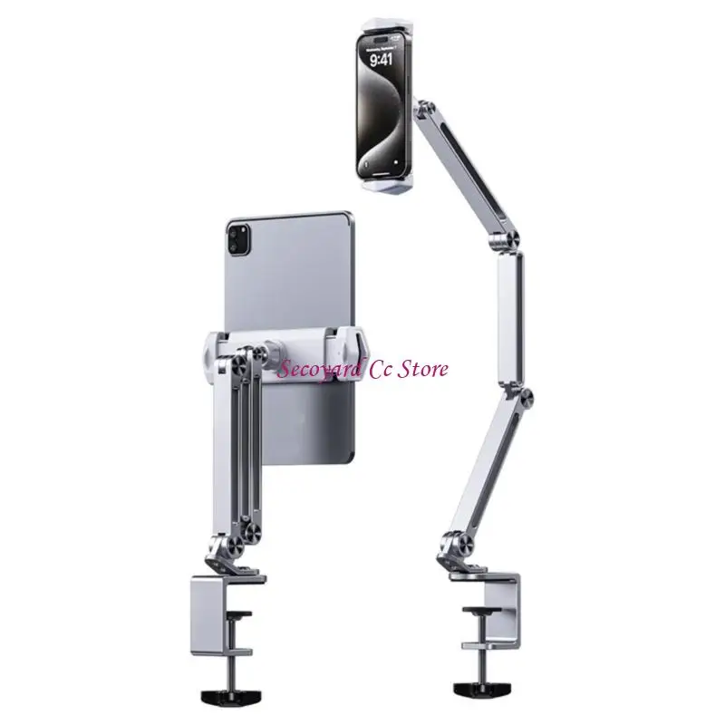 N3UC Tablet Holder for Bed Adjustable Tablet Phone Bed Stand Mount 360 Degree
N3UC Tablet Holder for Bed Adjustable Tablet Phone Bed Stand Mount 360 Degree