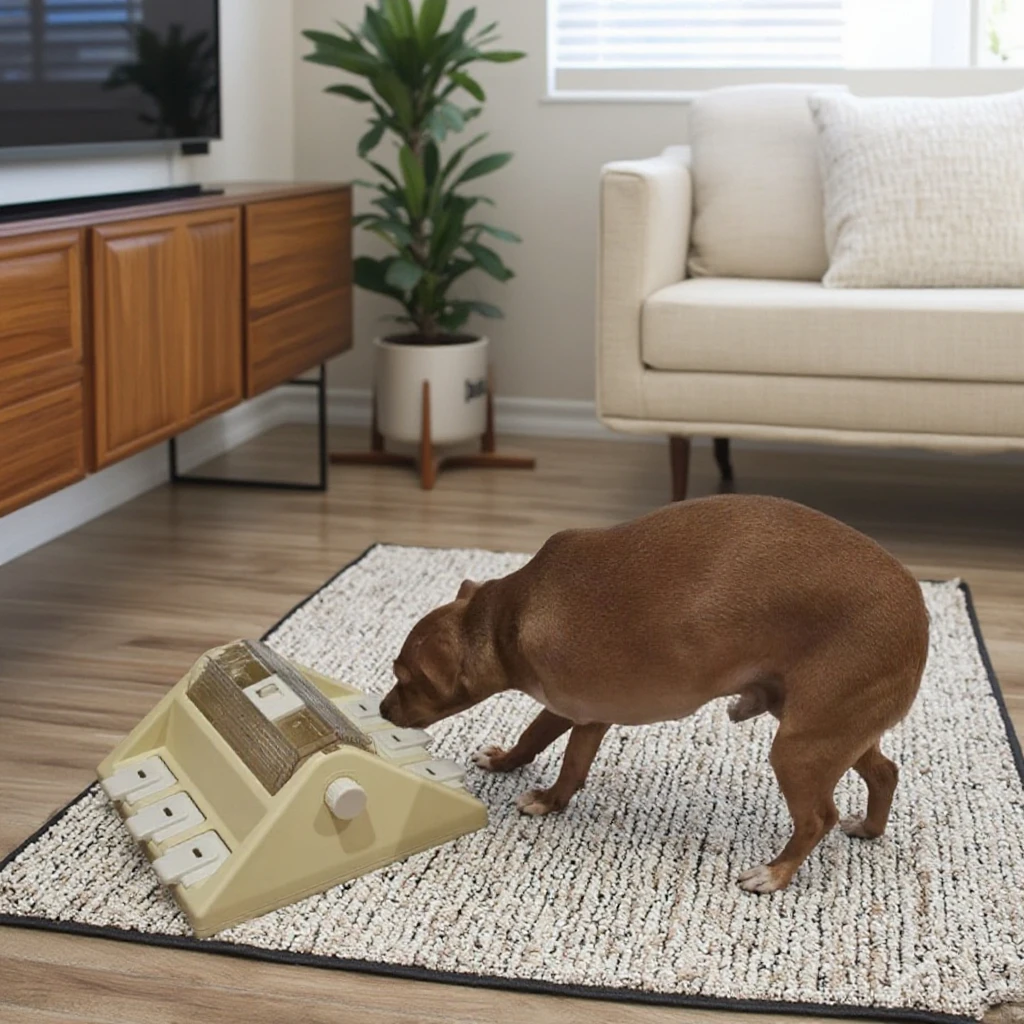 Custom Dog Puzzle Toy For Small/Medium Dogs Mind Game Puppy Self Play Spinning N' Eat Food Capacity 14oz Adjustable Slow Feeder
Custom Dog Puzzle Toy For Small/Medium Dogs Mind Game Puppy Self Play Spinning N' Eat Food Capacity 14oz Adjustable Slow Feeder