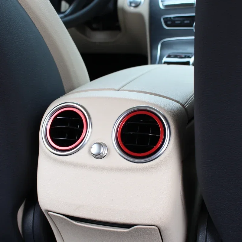 For Mercedes Benz C E Class GLC W205 W213 X253 2015-2021 Car Rear air vents Inner ring Trim Sticker Interior Car Accessories
For Mercedes Benz C E Class GLC W205 W213 X253 2015-2021 Car Rear air vents Inner ring Trim Sticker Interior Car Accessories