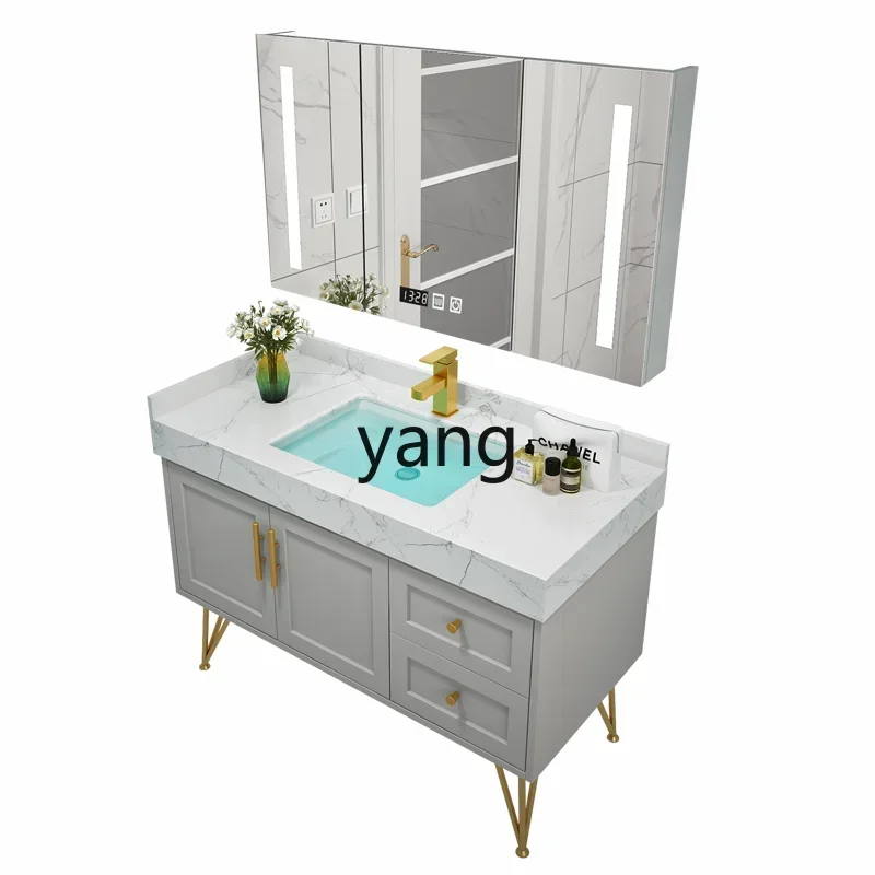 LH rock slab seamless ceramic basin solid wood bathroom cabinet combination hand and face integrated basin
LH rock slab seamless ceramic basin solid wood bathroom cabinet combination hand and face integrated basin