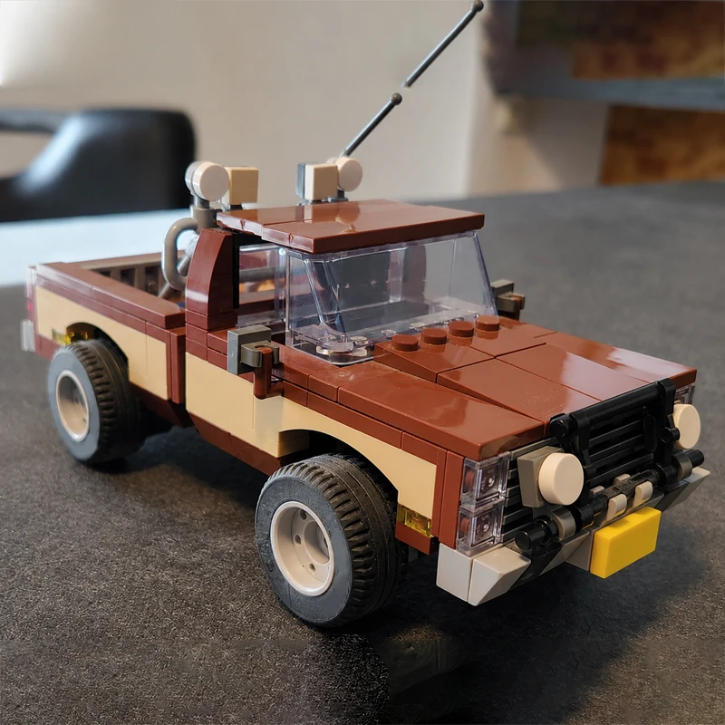 Speed Racing Car Model MOC Building Bricks Pickup Truck Modular Technology Children Holiday Gifts Assemble Toys Suit
Speed Racing Car Model MOC Building Bricks Pickup Truck Modular Technology Children Holiday Gifts Assemble Toys Suit