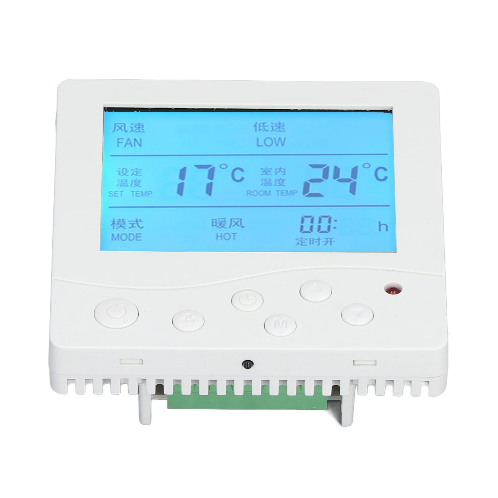 Central Air Conditioning Thermostat Anti Interference Smart LCD Thermostat for Home 220V Home Supplies Smart Thermostat
Central Air Conditioning Thermostat Anti Interference Smart LCD Thermostat for Home 220V Home Supplies Smart Thermostat