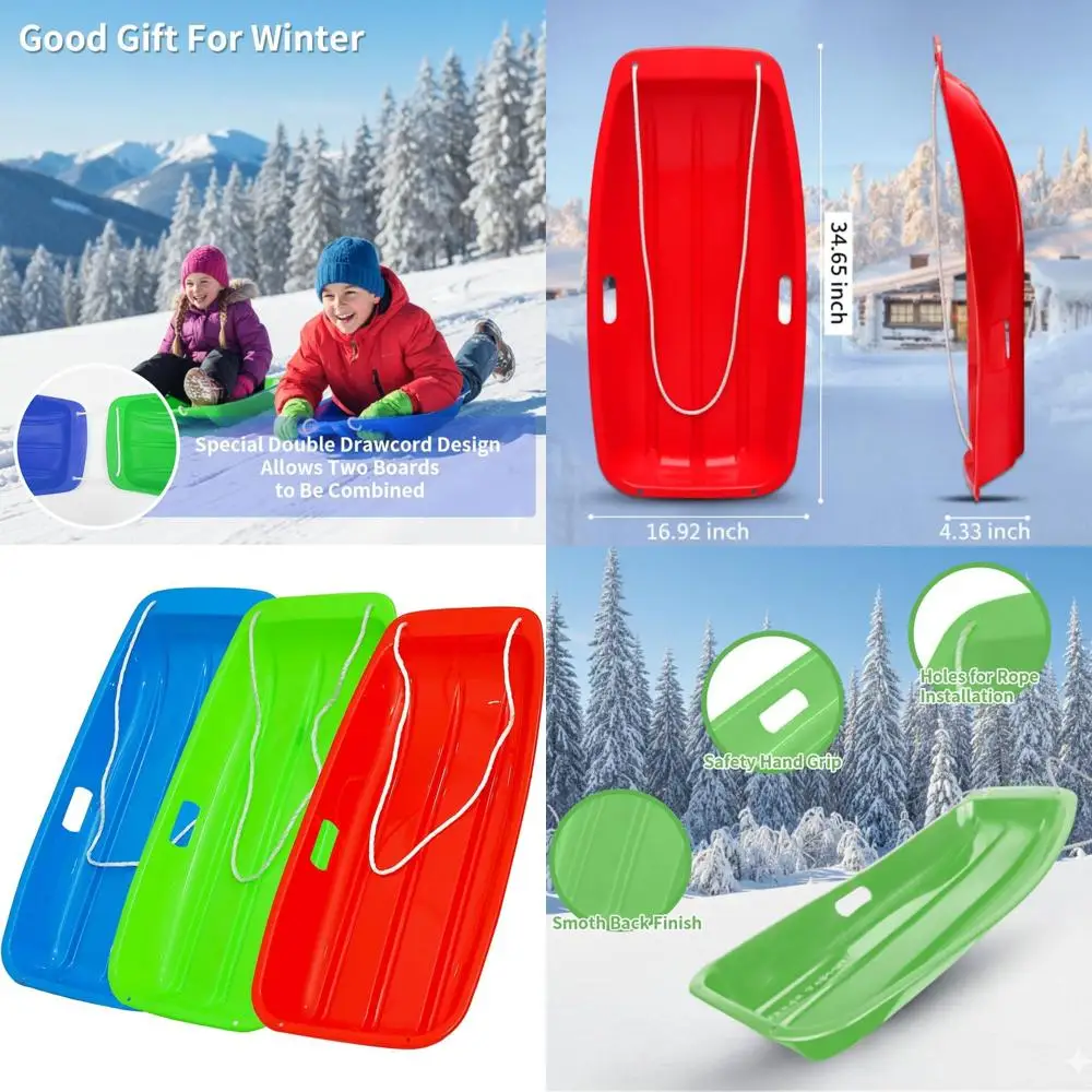 Durable 35 All-Season Sled for Two - Suitable for Snow, Beach, and Park Adventures
Durable 35 All-Season Sled for Two - Suitable for Snow, Beach, and Park Adventures