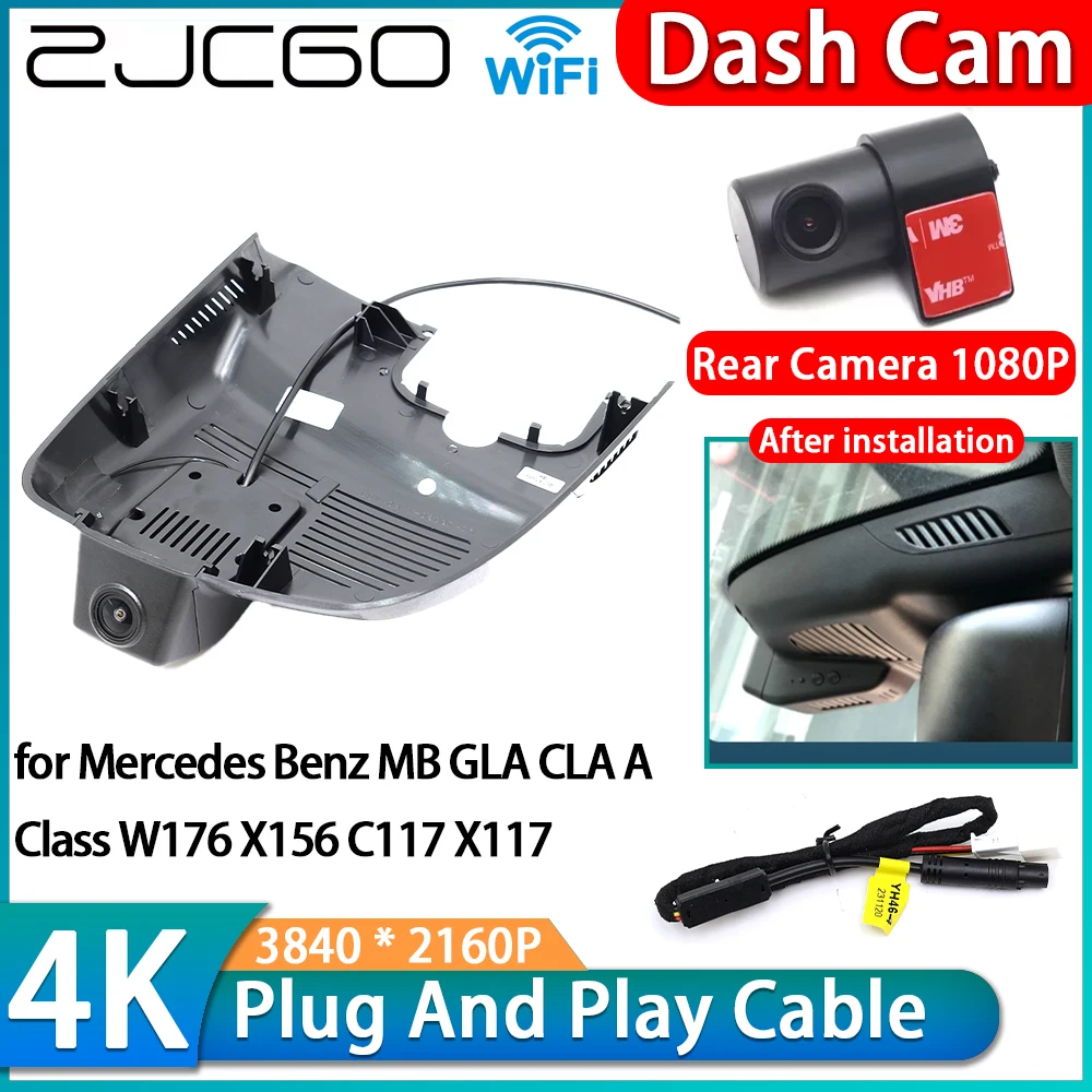 for Mercedes Benz MB GLA CLA A Class W176 X156 C117 X117 4K Wifi DVR IMX335 OEM Car Video Recorder Dash Cam Front Rear Camera
for Mercedes Benz MB GLA CLA A Class W176 X156 C117 X117 4K Wifi DVR IMX335 OEM Car Video Recorder Dash Cam Front Rear Camera