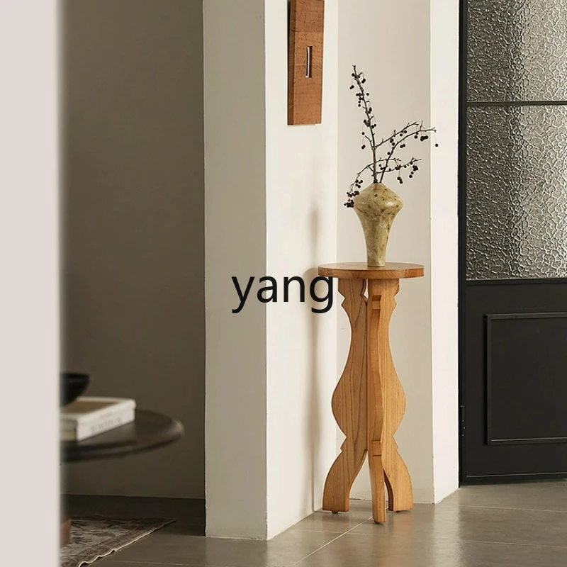 LTT medieval tripod flower stand solid wood retro base shelf sofa floor French flower table
LTT medieval tripod flower stand solid wood retro base shelf sofa floor French flower table