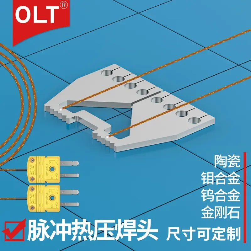 alloy hot press welding head OLT hot press welding equipment consumables FPC precision electronic welding HotBar
alloy hot press welding head OLT hot press welding equipment consumables FPC precision electronic welding HotBar