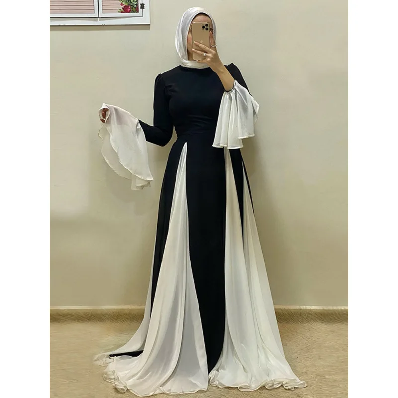 Модное расклешенное платье с цветными блоками и рюшами, с длинными рукавами, стиль 2025, Y2k, японское летнее платье миди 2025 года, халат, женское платье
Модное расклешенное платье с цветными блоками и рюшами, с длинными рукавами, стиль 2025, Y2k, японское летнее платье миди 2025 года, халат, женское платье