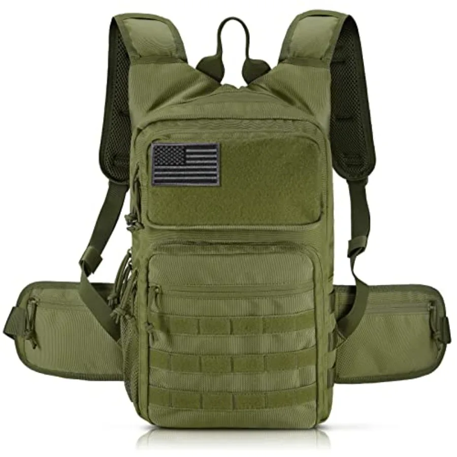 Tactical Hydration Pack Lightweight Insulation Water Backpack Molle Hydration Backpack for Hiking, Running, Cycling, Climbing,
Tactical Hydration Pack Lightweight Insulation Water Backpack Molle Hydration Backpack for Hiking, Running, Cycling, Climbing,