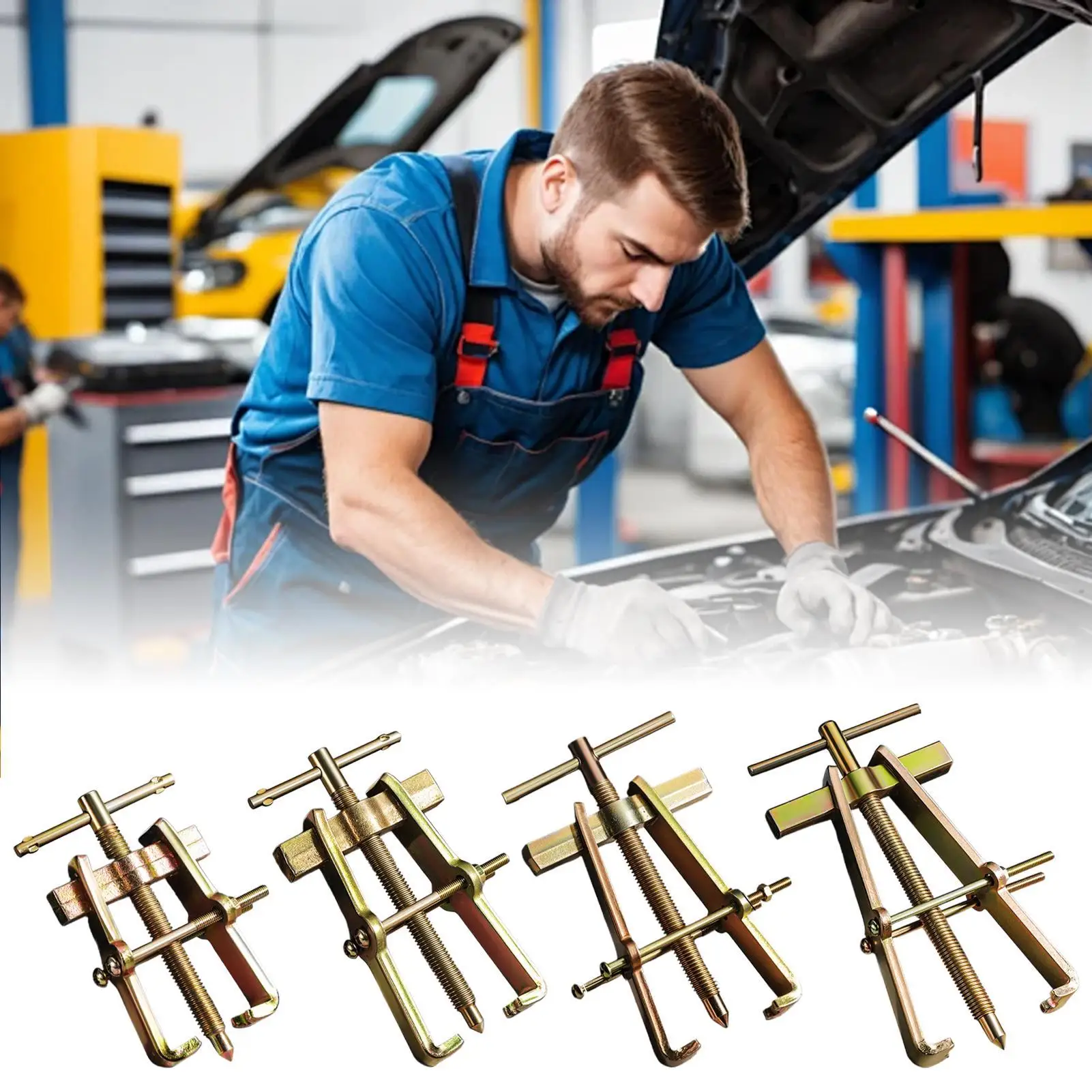 Bearing Puller Tool 2-Claw Pulling Separation Lifting Remover Bearing Removal Tool For Vehicle SUVs Trucks Minivans Pickups
Bearing Puller Tool 2-Claw Pulling Separation Lifting Remover Bearing Removal Tool For Vehicle SUVs Trucks Minivans Pickups