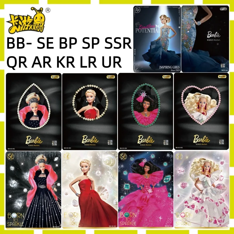 KAYOU Barbie Dream Boundless Collectible Card True Self Pack 1st Edition Anime Merchandise Fashion Collectible Card Holiday Gift
KAYOU Barbie Dream Boundless Collectible Card True Self Pack 1st Edition Anime Merchandise Fashion Collectible Card Holiday Gift