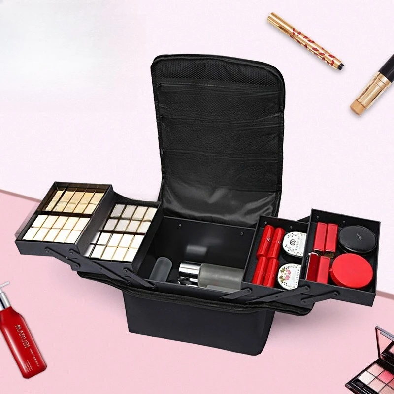 Makeup Portable Cosmetic Bag Student Internet Celebrity Nail Art Tattoo Embroidery Toolbox Large Capacity Travel Cosmetics
Makeup Portable Cosmetic Bag Student Internet Celebrity Nail Art Tattoo Embroidery Toolbox Large Capacity Travel Cosmetics