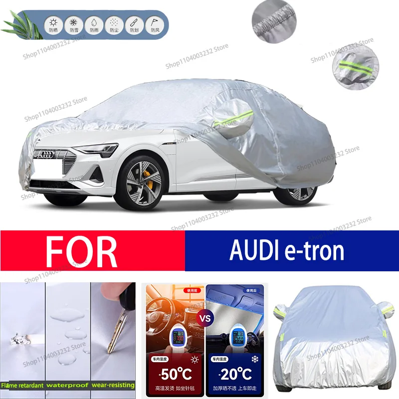 For Audi e-tron Car clothing sun protection snow prevention antifreeze car protective cover auto cover
For Audi e-tron Car clothing sun protection snow prevention antifreeze car protective cover auto cover