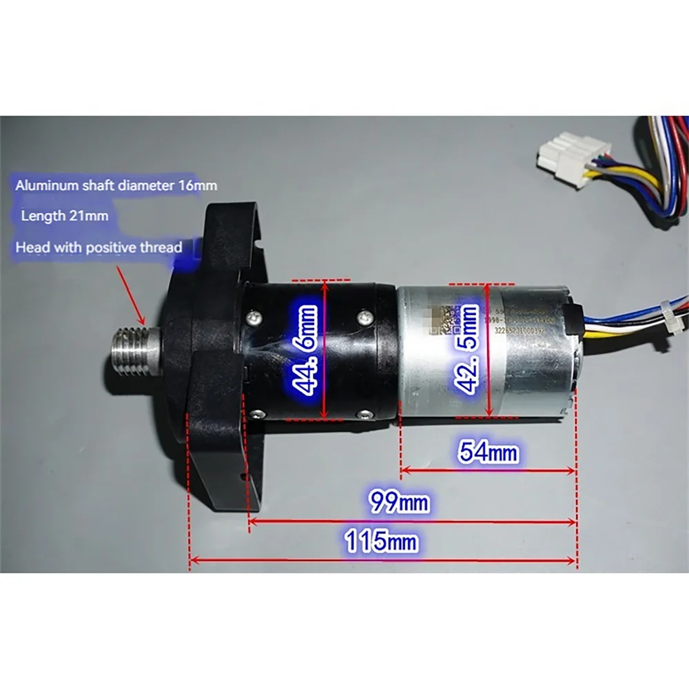 12V-24V Brushless Planetary Reduction Motor 42MM DC Intelligent Hay Mower Silent with Hall Deceleration Motor
12V-24V Brushless Planetary Reduction Motor 42MM DC Intelligent Hay Mower Silent with Hall Deceleration Motor