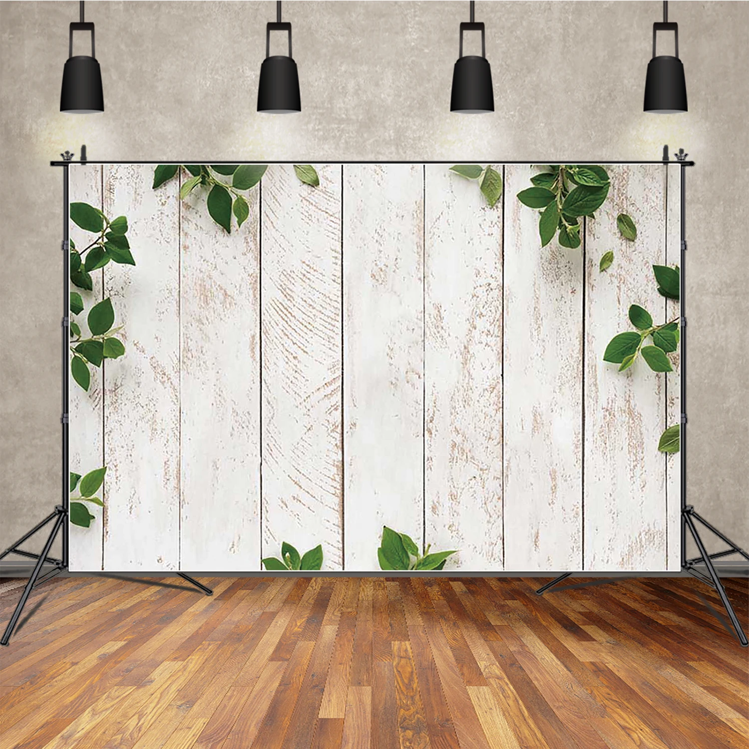MOON.QG Wedding White Green Leaves Backdrop Photography Portrait Wood Plank Board Photozone Background Children Studio Props
MOON.QG Wedding White Green Leaves Backdrop Photography Portrait Wood Plank Board Photozone Background Children Studio Props