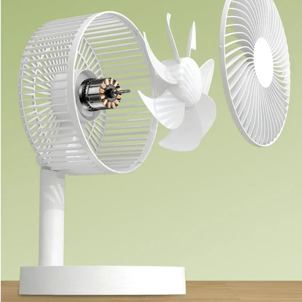 3600mAh/1800mAh USB Desk Fan 4 Speed Adjustable Strong Wind Portable Rechargeable Fan Foldable Quiet Operation Mini USB Fan 
3600mAh/1800mAh USB Desk Fan 4 Speed Adjustable Strong Wind Portable Rechargeable Fan Foldable Quiet Operation Mini USB Fan