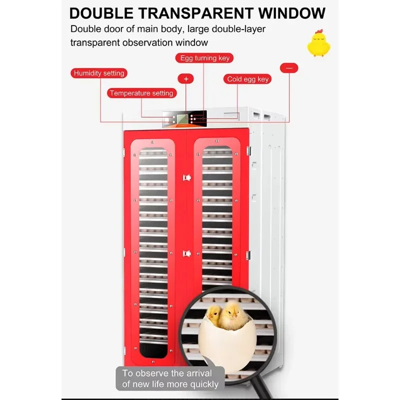 【Best-selling】WONEGG Electric Heating Constant Temperature Chicken 2000 and Hatcher Sale in Italy
【Best-selling】WONEGG Electric Heating Constant Temperature Chicken 2000 and Hatcher Sale in Italy