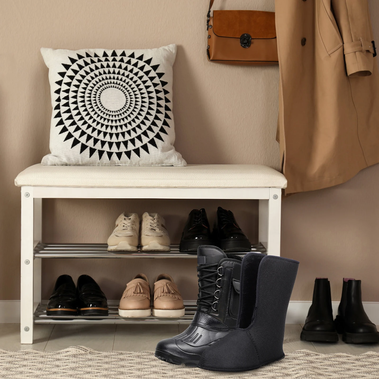 1Pair Men Insulated Winter Boot Liners Warm Fleece-Lined Thermal Soft Cozy Socks Snow Hiking Fishing Outdoor Fleece Liners
1Pair Men Insulated Winter Boot Liners Warm Fleece-Lined Thermal Soft Cozy Socks Snow Hiking Fishing Outdoor Fleece Liners