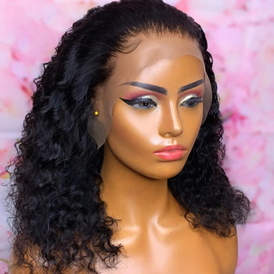 Soft Bob Glueless Natural Black 180Density 16“ Kinky curly Lace Front Wig For Women BabyHair Preplucked Heat Resistant Daily
Soft Bob Glueless Natural Black 180Density 16“ Kinky curly Lace Front Wig For Women BabyHair Preplucked Heat Resistant Daily