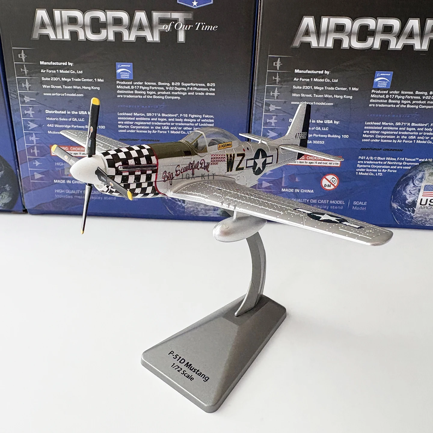 1/72 Scale WWII U.S. P51D Mustang Fighter Plane P-51D Silver Diecast Finished Military Plane Model Collection Ornament Gift
1/72 Scale WWII U.S. P51D Mustang Fighter Plane P-51D Silver Diecast Finished Military Plane Model Collection Ornament Gift