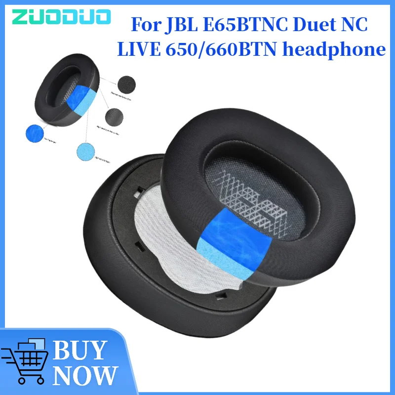 ZUODUO Cooling Gel Football mesh memory sponge Ear Pads for JBL E65BTNC Duet NC LIVE 650/660BTN Headphones, Ear Pads Replacement
ZUODUO Cooling Gel Football mesh memory sponge Ear Pads for JBL E65BTNC Duet NC LIVE 650/660BTN Headphones, Ear Pads Replacement
