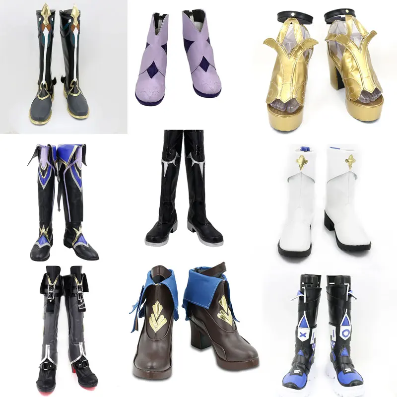 Women Men Shoes Silver Wolf Cinnabar Lingsha March 7th Khaslana Yanqing Dr. Ratio Castorice DanHeng Cosplay Anime Cosplay Boots
Women Men Shoes Silver Wolf Cinnabar Lingsha March 7th Khaslana Yanqing Dr. Ratio Castorice DanHeng Cosplay Anime Cosplay Boots