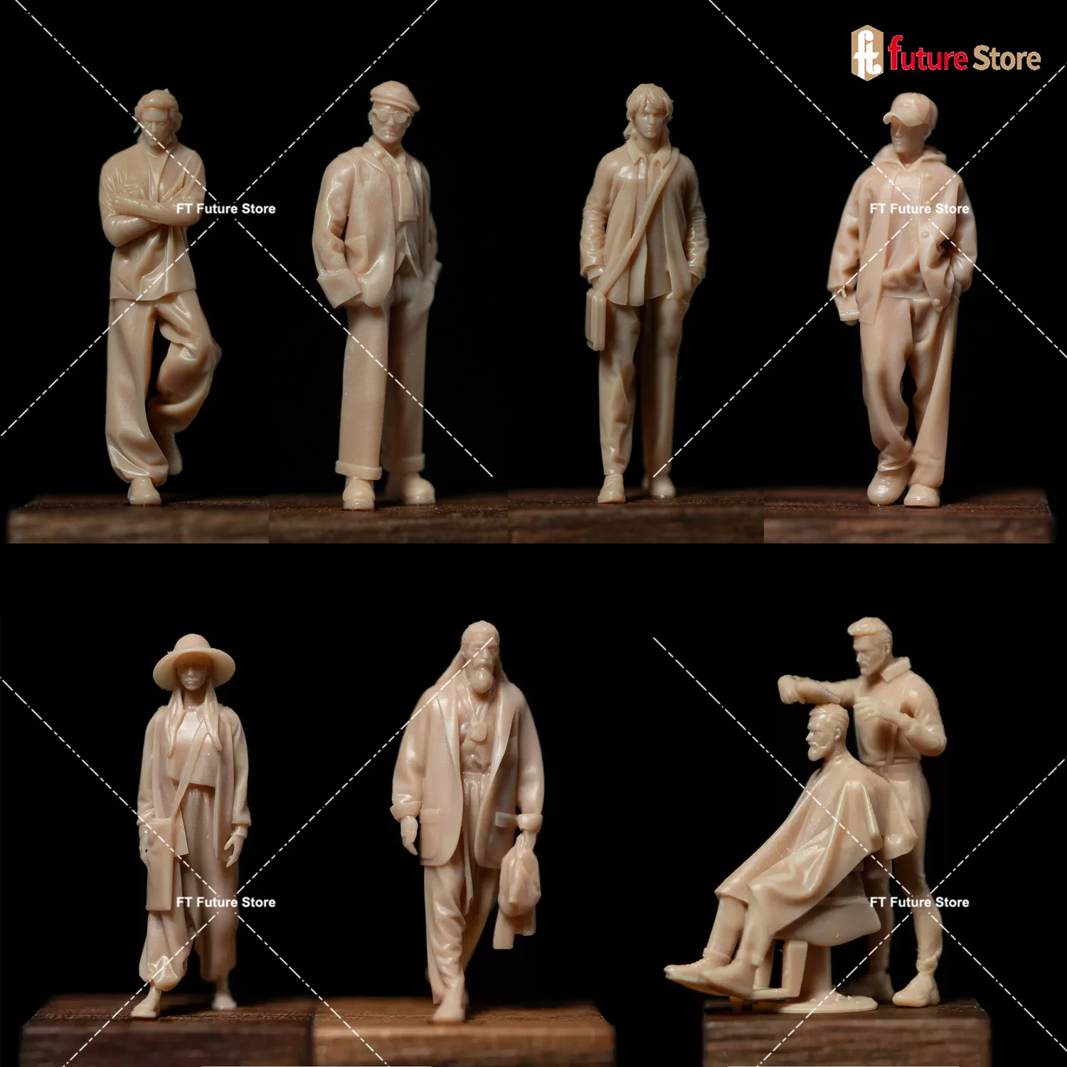 3D Print Miniatures 1/64 Trendy Handsome Guy Male Figures Model Figurine Mini Doll Street Photography Hairdressing Scene Props
3D Print Miniatures 1/64 Trendy Handsome Guy Male Figures Model Figurine Mini Doll Street Photography Hairdressing Scene Props
