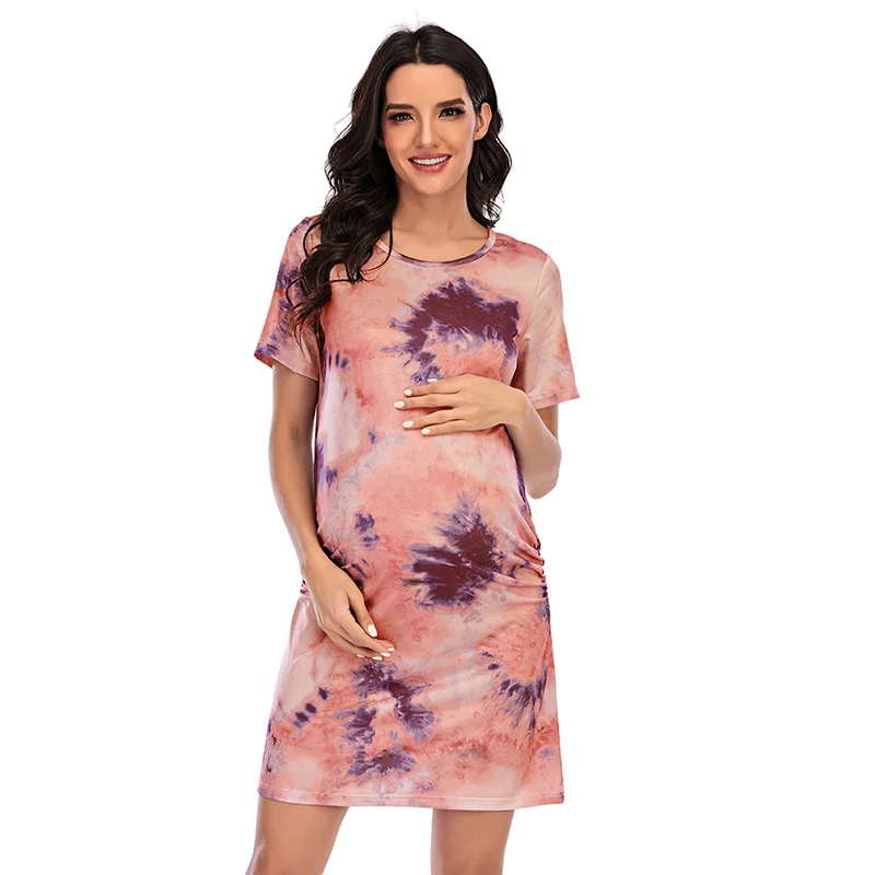Maternity Women Dress Soft Side Ruched Bodycon Dresses Pregnancy Sundresses Clothing for Pregnancy
Maternity Women Dress Soft Side Ruched Bodycon Dresses Pregnancy Sundresses Clothing for Pregnancy