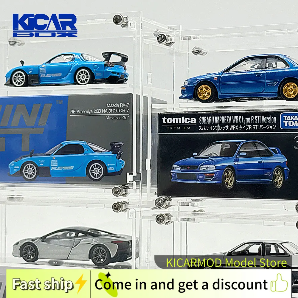 Витрина модели автомобиля 1/64, акриловая пылезащитная витрина, совместимая с ящиком для хранения MiniGT Hot Wheels Tomica (без автомобиля)
Витрина модели автомобиля 1/64, акриловая пылезащитная витрина, совместимая с ящиком для хранения MiniGT Hot Wheels Tomica (без автомобиля)