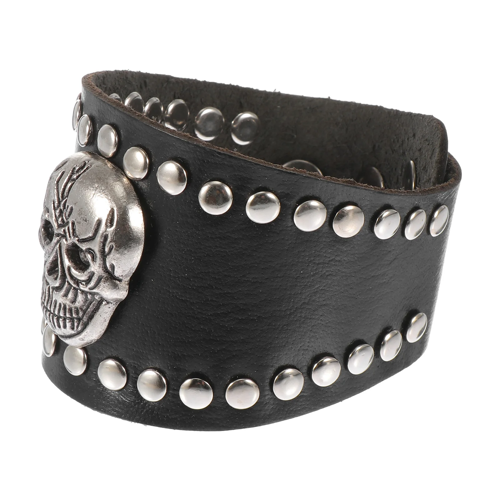 Punk Skull Wristband Wristbands Mens Cuff Bracelet Bracelets Women Accessories Chain
Punk Skull Wristband Wristbands Mens Cuff Bracelet Bracelets Women Accessories Chain