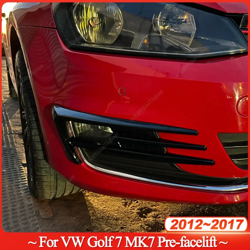 Car Front Bumper Lip Spoiler Car Bumper Fog Lamp Grille Cover Trim For VW Golf 7 MK7 2012-2017 Pre-facelift ABS Bodykits Tuning
Car Front Bumper Lip Spoiler Car Bumper Fog Lamp Grille Cover Trim For VW Golf 7 MK7 2012-2017 Pre-facelift ABS Bodykits Tuning