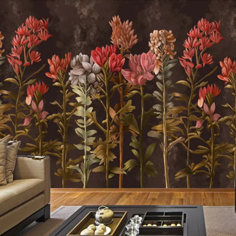 Custom retro flower wallpapers Nordic Brown banana abstract leaf background Hand Painted Forest Elk Children‘s Bedroom wallpaper
Custom retro flower wallpapers Nordic Brown banana abstract leaf background Hand Painted Forest Elk Children‘s Bedroom wallpaper