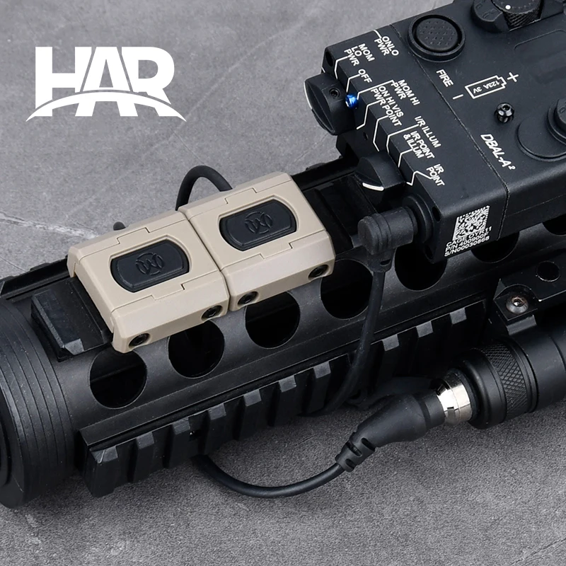 WADSN Tactical Pressure Remote Switch Fit Mlok Keymod Picatinny Rail Optic Device Compatible PEQ15 DBAL MAWL NGAL Outdoor Gear
WADSN Tactical Pressure Remote Switch Fit Mlok Keymod Picatinny Rail Optic Device Compatible PEQ15 DBAL MAWL NGAL Outdoor Gear