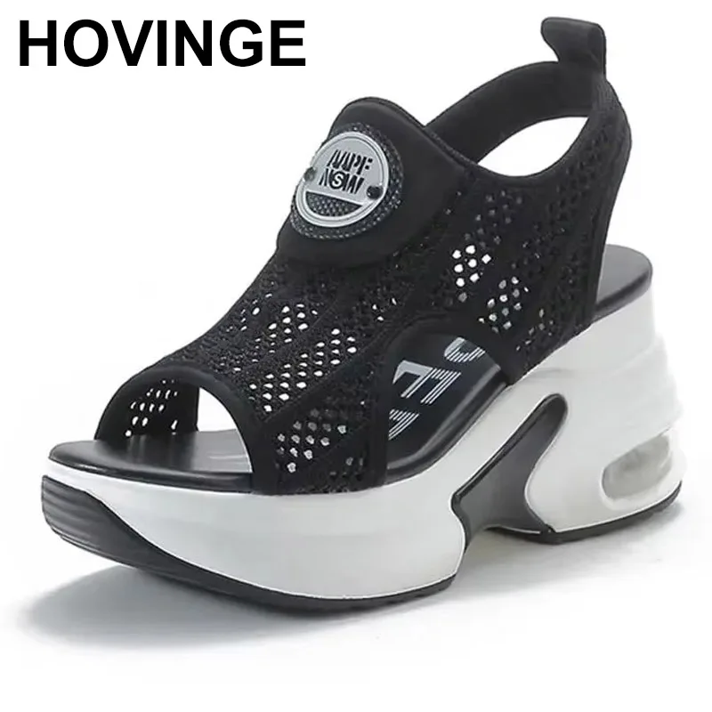 2025 Air Mesh Breathable 8cm Women Sandals New Comfortable Shoes Fashion Summer Fish Toe Platform Wedge High Hidden Heels Ladies
2025 Air Mesh Breathable 8cm Women Sandals New Comfortable Shoes Fashion Summer Fish Toe Platform Wedge High Hidden Heels Ladies