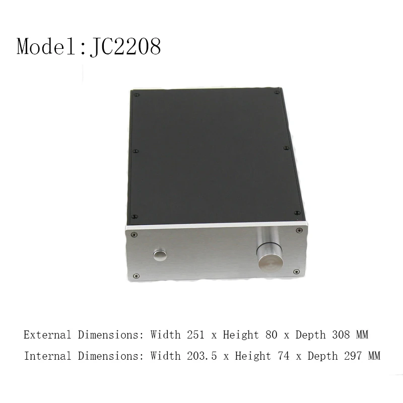 Weiliang Audio JC2208 All-Aluminum Amplifier Chassis Preamp Chassis
Weiliang Audio JC2208 All-Aluminum Amplifier Chassis Preamp Chassis