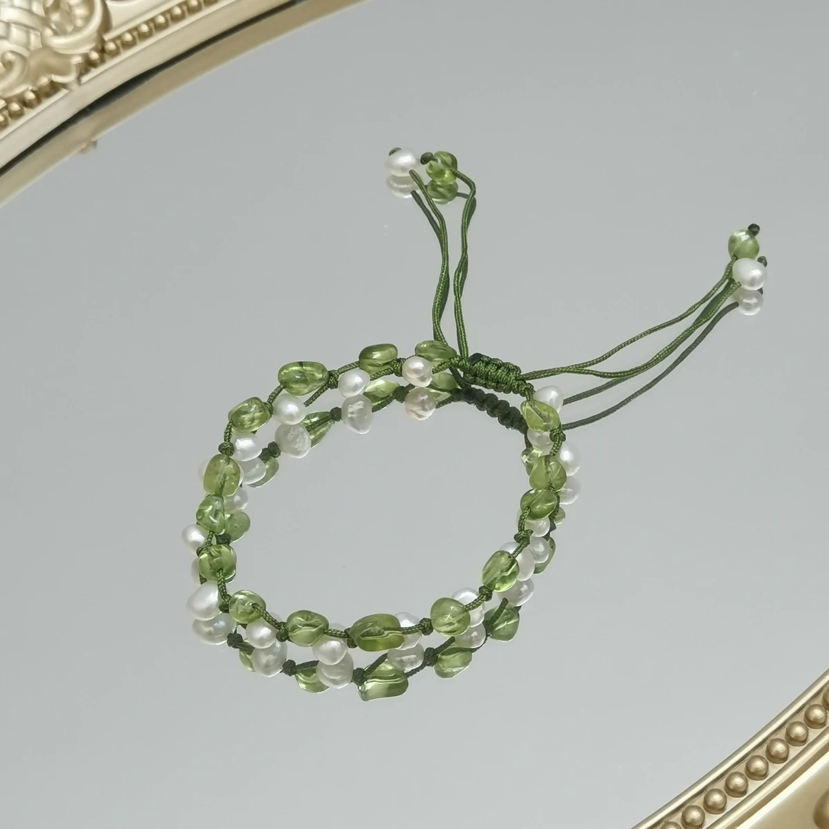 Lii Ji Real Stone Peridot Pearl Green Bracelet Friendship Bracelet Kid Women Jewelry 17-24cm
Lii Ji Real Stone Peridot Pearl Green Bracelet Friendship Bracelet Kid Women Jewelry 17-24cm