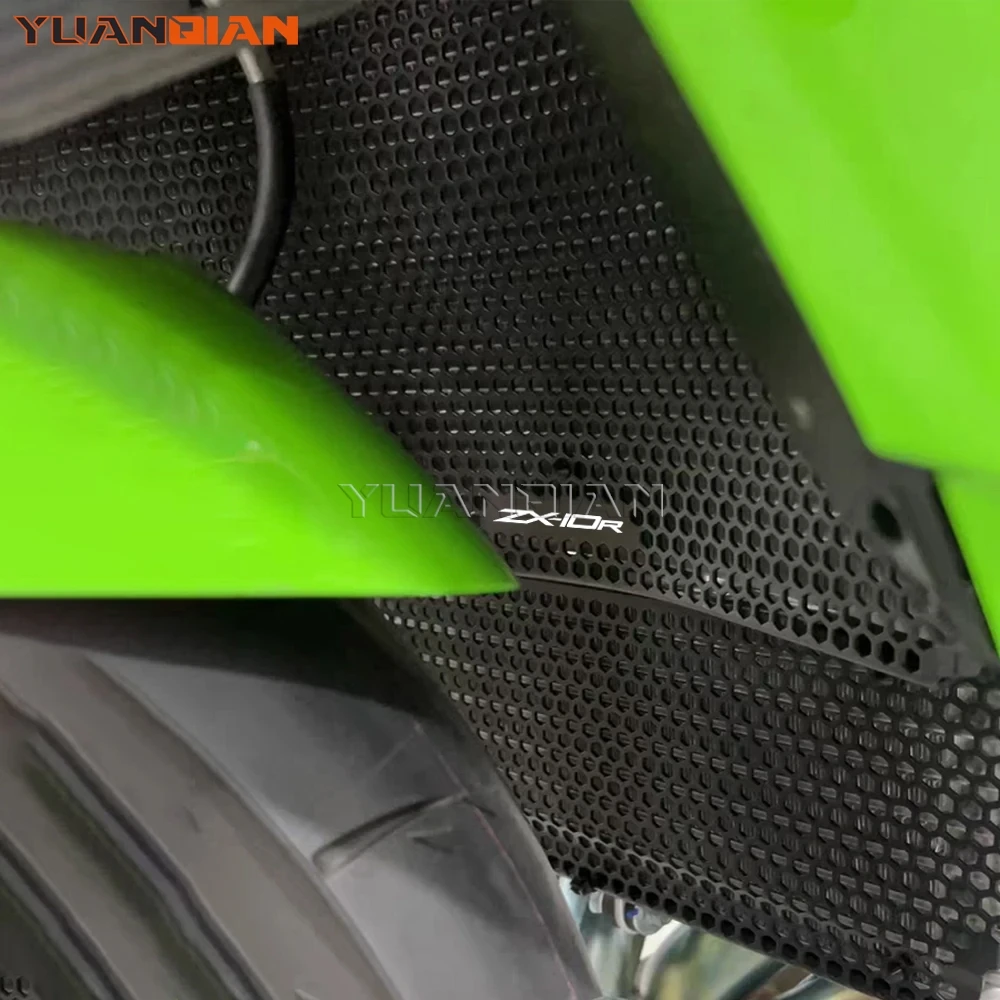For KAWASAKI NINJA ZX-10R ZX 10R ZX-10RR ZX10R ZX10RR 2021 - 2025 Motorcycle Accessories Radiator Grille Guard Protector Cover
For KAWASAKI NINJA ZX-10R ZX 10R ZX-10RR ZX10R ZX10RR 2021 - 2025 Motorcycle Accessories Radiator Grille Guard Protector Cover