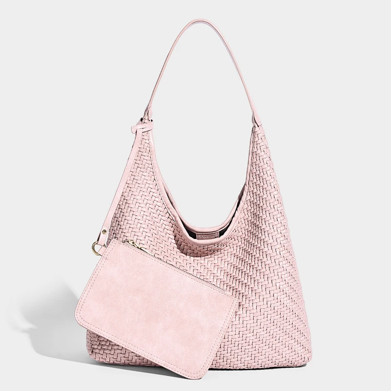 Классические плетеные сумки-тоут для женщин, дизайнерские люксовые сумочки и клатчи 2026 года, новинка из ПУ с внутренним карманом, на плечо/подмышку
Классические плетеные сумки-тоут для женщин, дизайнерские люксовые сумочки и клатчи 2026 года, новинка из ПУ с внутренним карманом, на плечо/подмышку