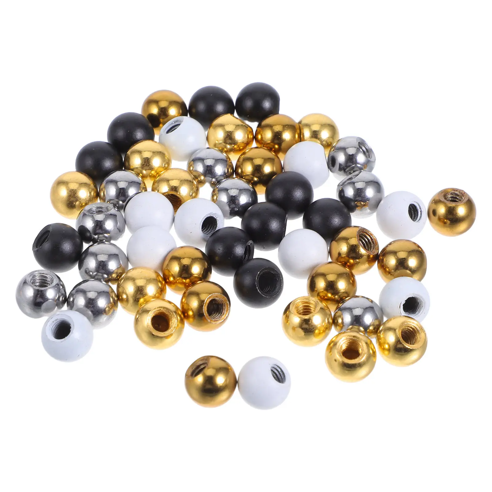 50Pcs Decorative Screw Caps Threaded Cap Nuts Knob M4 Replacement for Ceiling Lights Lamp Fixtures Light Finial Cover Nut
50Pcs Decorative Screw Caps Threaded Cap Nuts Knob M4 Replacement for Ceiling Lights Lamp Fixtures Light Finial Cover Nut