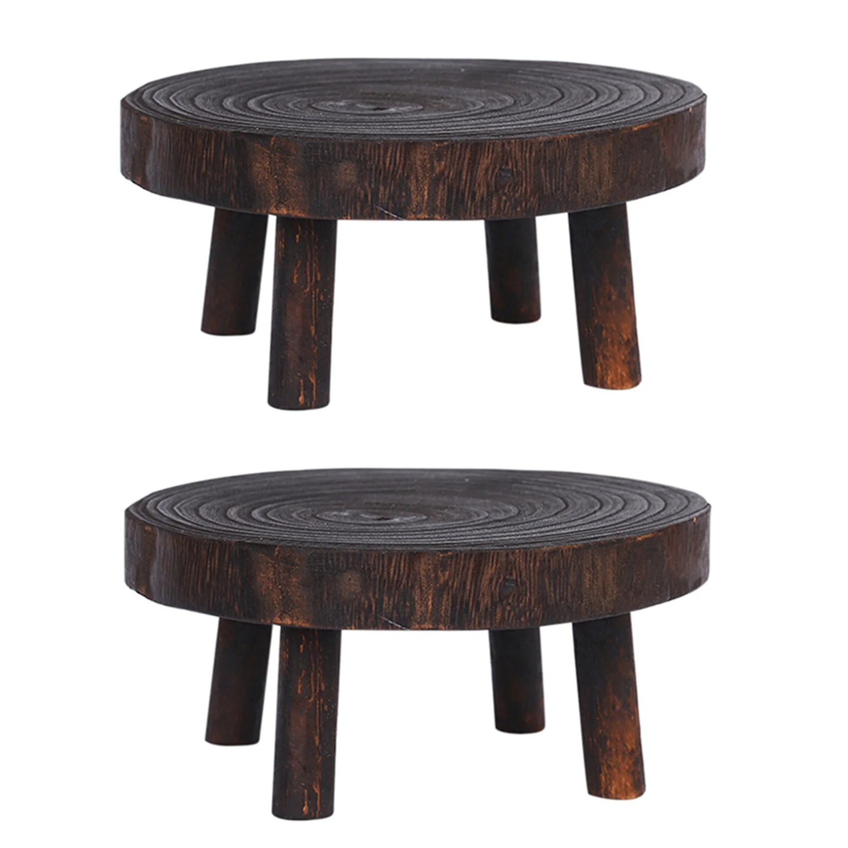 ABUP-2X Rustic Decorative Round Wood Pedestal Plant Pot Riser Plant Stand Potted Plant Shelf For Indoor Outdoor Home Decor A
ABUP-2X Rustic Decorative Round Wood Pedestal Plant Pot Riser Plant Stand Potted Plant Shelf For Indoor Outdoor Home Decor A