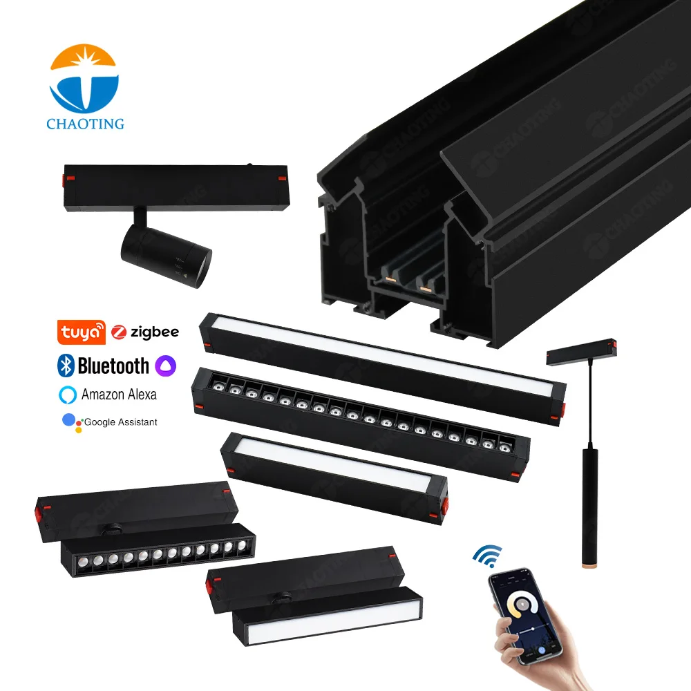 220V Ceil Design LED Magnetic Track Rail Lights For Pvc Stretch Tension Fabric Stretch Ceiling Led Aluminum Profile Ceiling Rail
220V Ceil Design LED Magnetic Track Rail Lights For Pvc Stretch Tension Fabric Stretch Ceiling Led Aluminum Profile Ceiling Rail