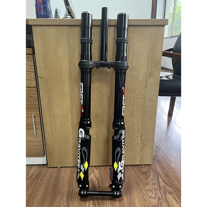 AHX12RV Electric Off-Road Fork 26 27.5 29 inch DH Hydraulic Suspension Motorcycle Off-Road Fork MTB Downhill Bicycle Inverted
AHX12RV Electric Off-Road Fork 26 27.5 29 inch DH Hydraulic Suspension Motorcycle Off-Road Fork MTB Downhill Bicycle Inverted