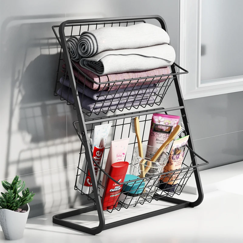 Storage Rack Organizer Metal Hanging Fruit Vegetable Storage Rack with Removable Baskets Capacity Double-layer for Organizing
Storage Rack Organizer Metal Hanging Fruit Vegetable Storage Rack with Removable Baskets Capacity Double-layer for Organizing