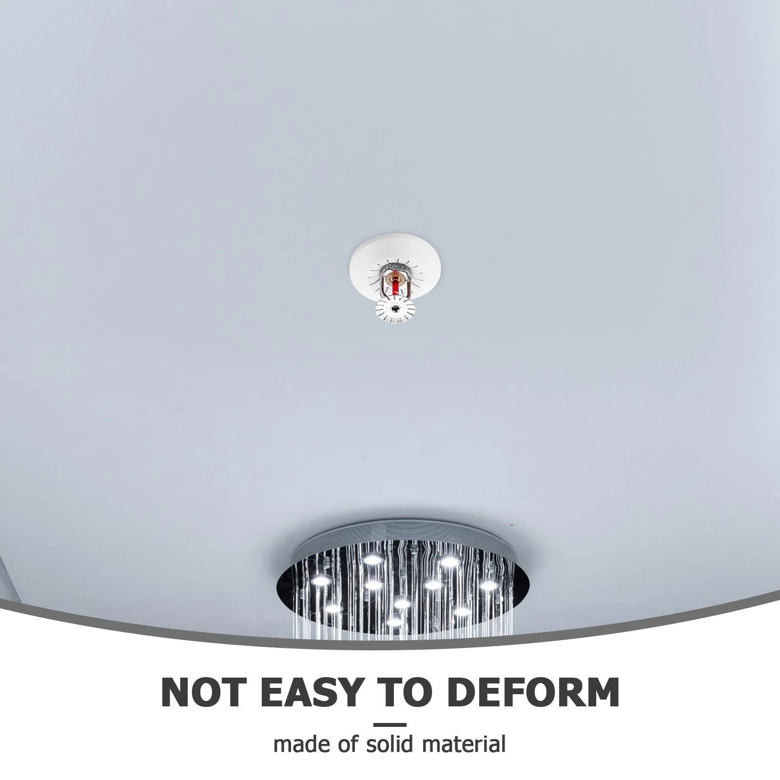 12pcs Fire Sprinkler Cover Plate Universal 15/20 Heads Heat-Resistant Plastic For Home Office Industrial Decorative Tube
12pcs Fire Sprinkler Cover Plate Universal 15/20 Heads Heat-Resistant Plastic For Home Office Industrial Decorative Tube