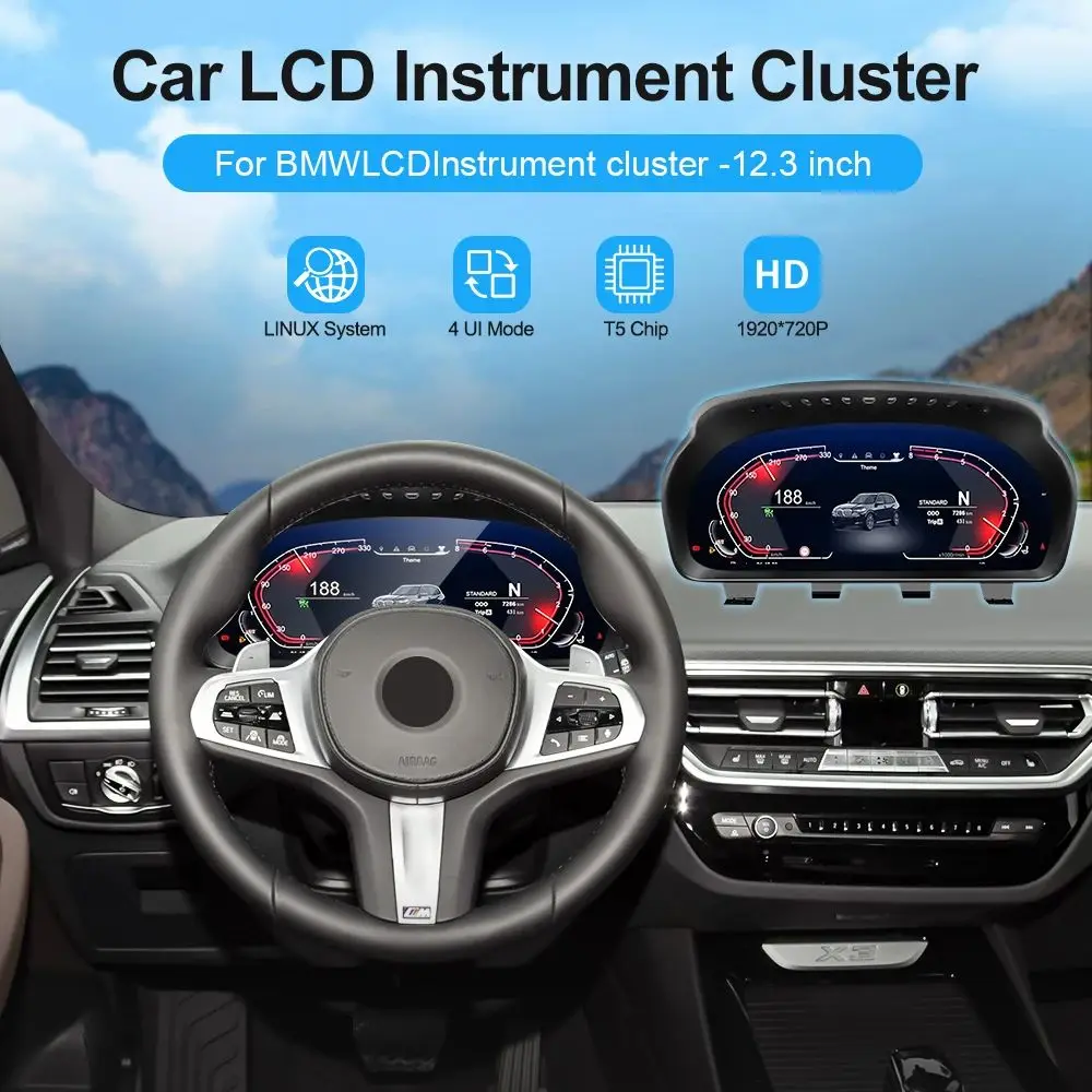 2024 Latest Original LCD Digital Instrument Panel for BMW 5 Series F10/F11/F18 2010-2017 12.3inch Cluster Cockpit Speedometer
2024 Latest Original LCD Digital Instrument Panel for BMW 5 Series F10/F11/F18 2010-2017 12.3inch Cluster Cockpit Speedometer