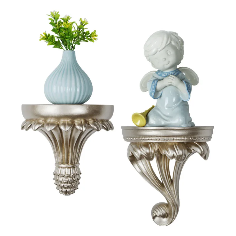 European Style Decore Hanging Shelf Wall Decoration Storage Rack Flower Figurines Display Stand Crafts Decroative Shelves
European Style Decore Hanging Shelf Wall Decoration Storage Rack Flower Figurines Display Stand Crafts Decroative Shelves
