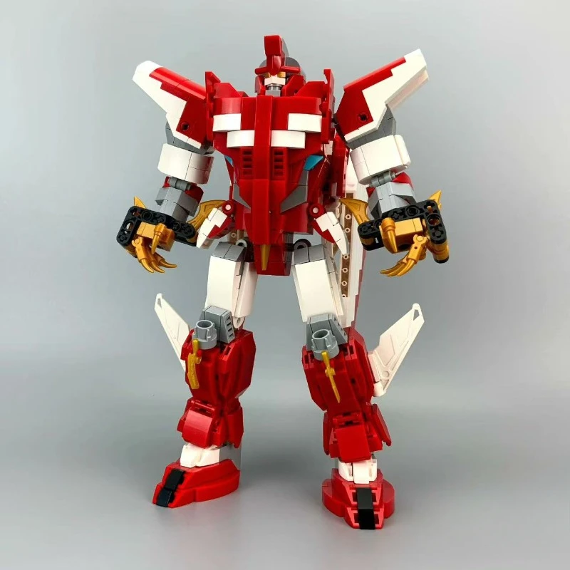 MOC Red Garo Mecha Block Roboter Modell Kinder DIY Zusammenbau Pädagogisches Spielzeug Jungen Urlaub Geschenk Sammlung Ornamente
MOC Red Garo Mecha Block Roboter Modell Kinder DIY Zusammenbau Pädagogisches Spielzeug Jungen Urlaub Geschenk Sammlung Ornamente