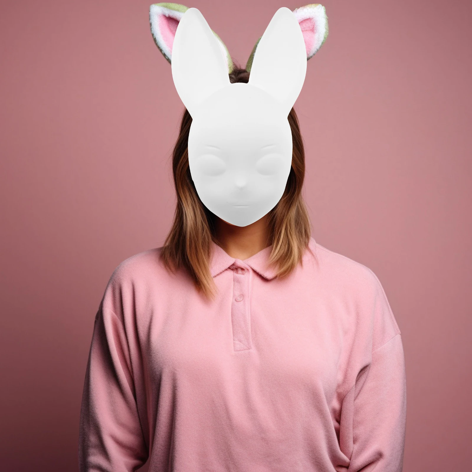 4pcs Rabbit Face Masks Blank White for DIY Hand Painting Cosplay Parties Plastic Craft Unfinished Graffiti Masks
4pcs Rabbit Face Masks Blank White for DIY Hand Painting Cosplay Parties Plastic Craft Unfinished Graffiti Masks