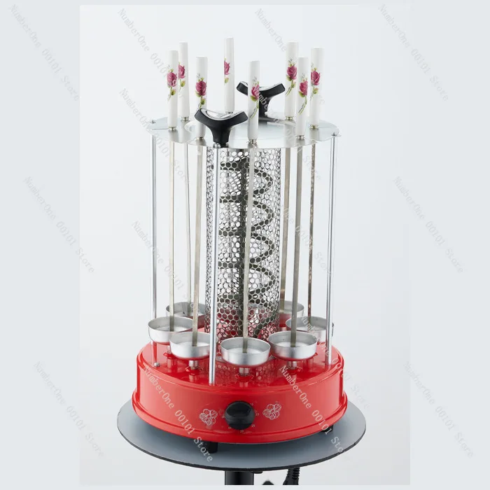Eight-fork kebab machine - automatic rotating environmentally friendly BBQ grill
Eight-fork kebab machine - automatic rotating environmentally friendly BBQ grill
