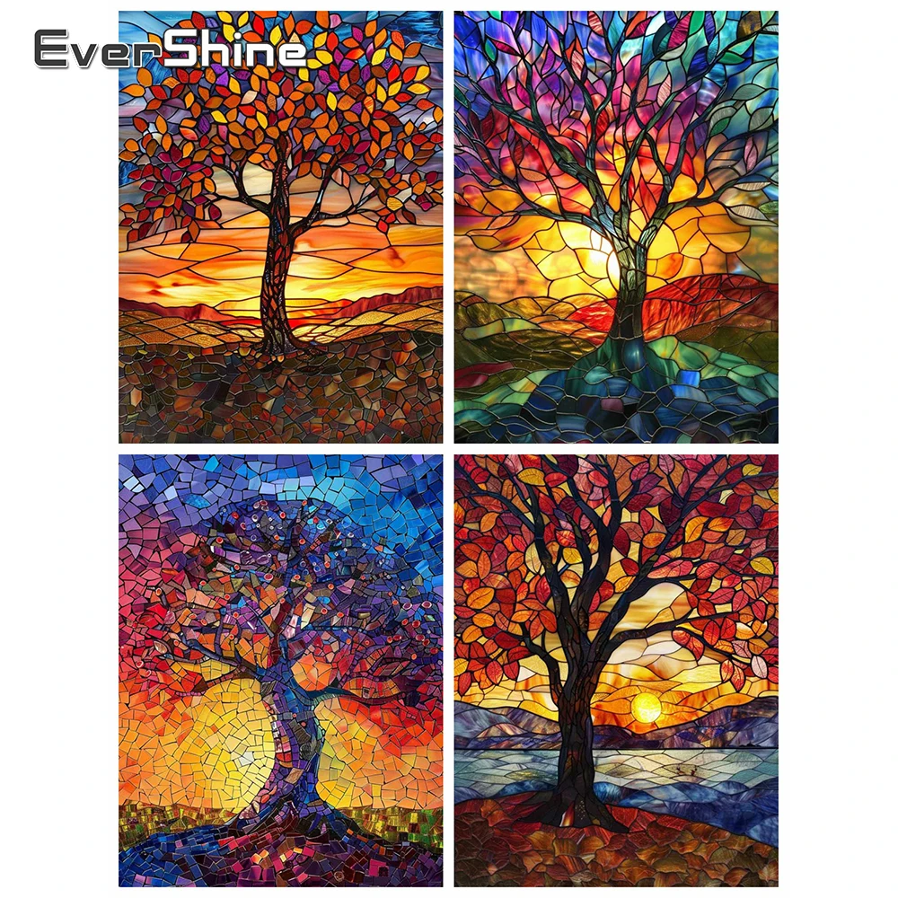 Evershine 4 шт. картина маслом закат холст DIY набор красок для взрослых дерево пейзаж красочный без рамки дом гостиная художественное ремесло
Evershine 4 шт. картина маслом закат холст DIY набор красок для взрослых дерево пейзаж красочный без рамки дом гостиная художественное ремесло