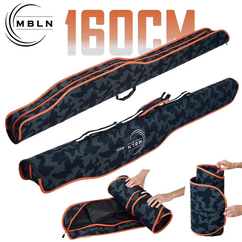Бренд MBLN, 160 см/63 дюйма, твердый корпус, но может быть закатана, складная сумка для удочки, прочный полиэстер 600D, водонепроницаемый
Бренд MBLN, 160 см/63 дюйма, твердый корпус, но может быть закатана, складная сумка для удочки, прочный полиэстер 600D, водонепроницаемый